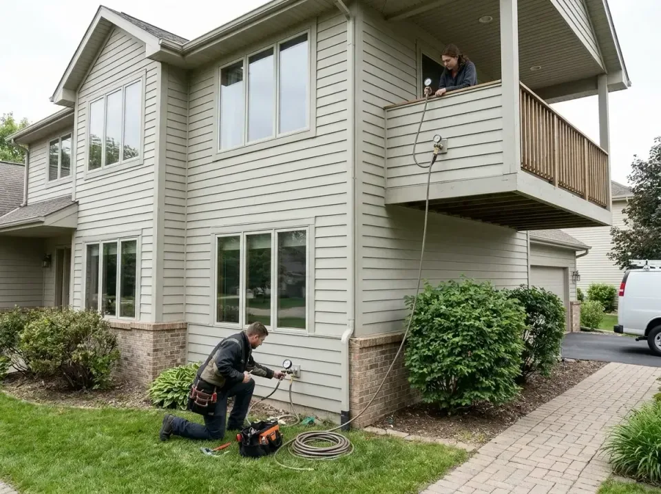 Pressure Gauge — Residential Plumbing